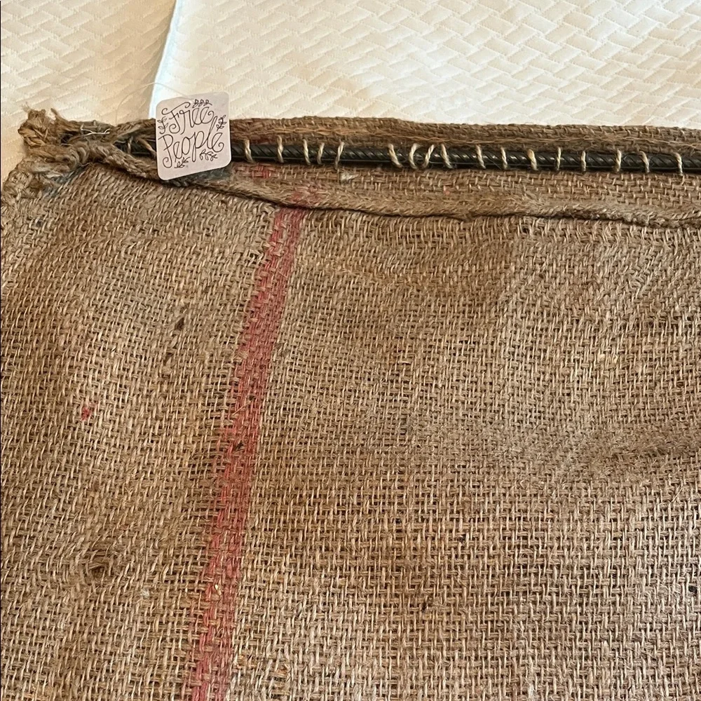 Free People Burlap Wall Hanging